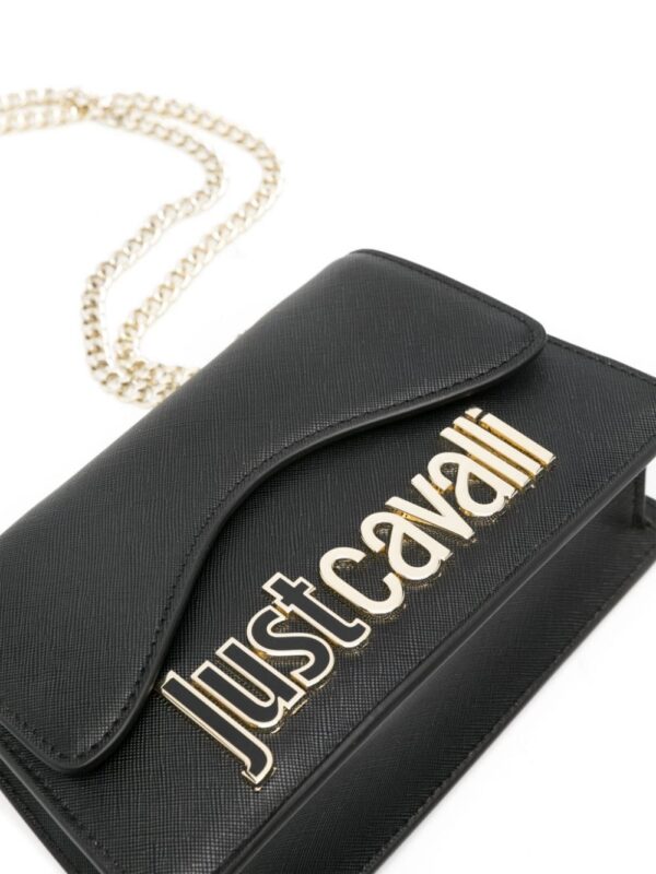 Just Cavalli logo lettering shoulder bag