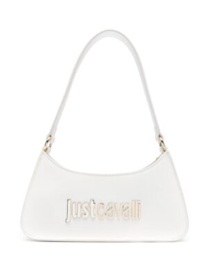 Just Cavalli logo-plaque shoulder bag