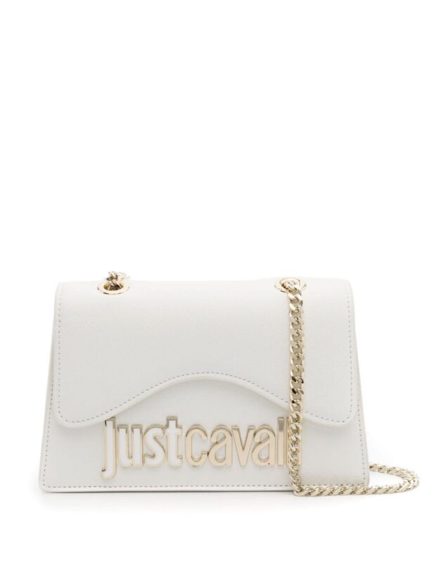 23027305_53596804_1000.jpg Just Cavalli logo-plaque shoulder bag