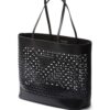23048910_53161981_1000.jpg Prada logo-perforated leather tote bag