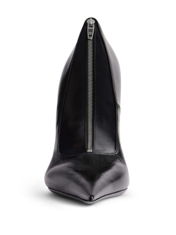 Balenciaga Shoe Knife leather clutch bag