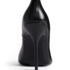 Balenciaga Shoe Knife leather clutch bag