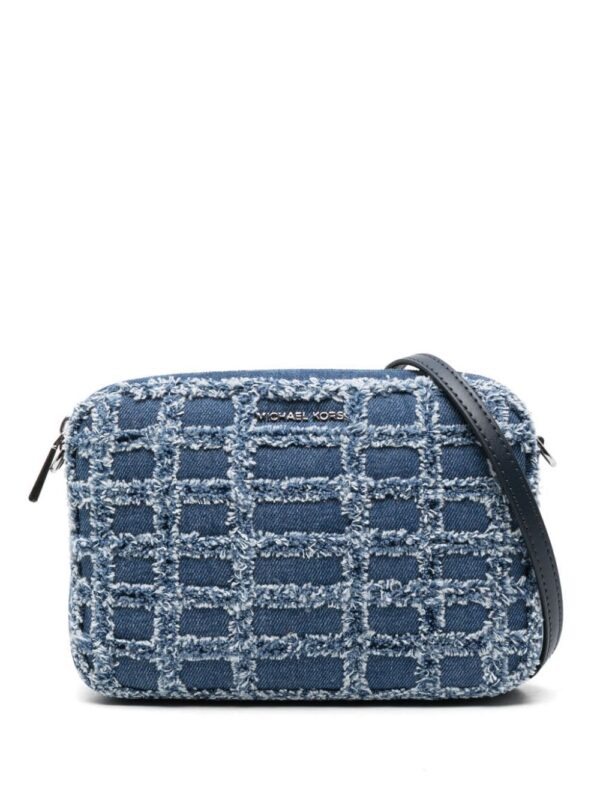 23095036_53262305_1000.jpg Michael Michael Kors patchwork-design denim crossbody bag
