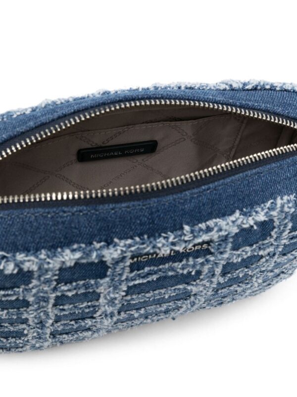 23095036_53262306_1000.jpg Michael Michael Kors patchwork-design denim crossbody bag