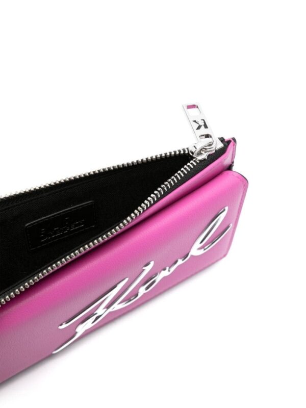 23097502_53345302_1000.jpg Karl Lagerfeld K/Signature leather crossbody wallet