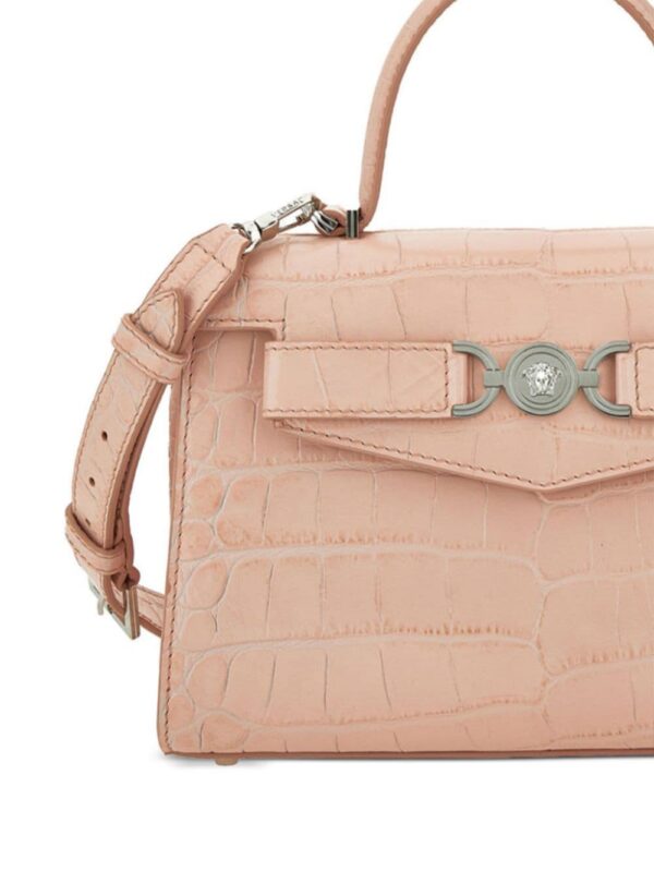 23138437_53247937_1000.jpg Versace Medusa '95 crocodile-embossed tote bag