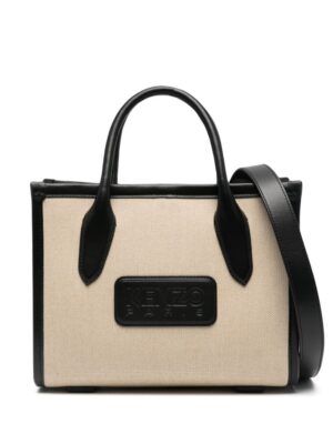 23144252_53614642_1000.jpg Kenzo logo-patch tote bag