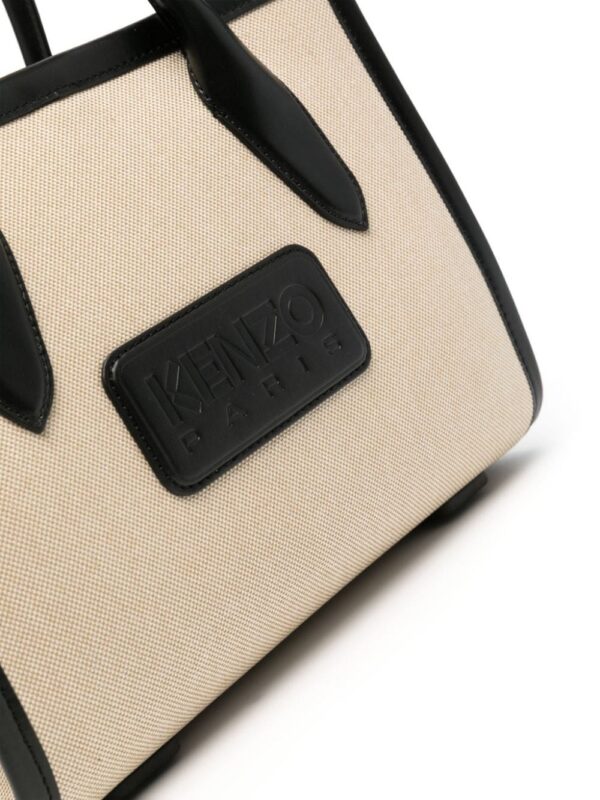 23144252_53614653_1000.jpg Kenzo logo-patch tote bag