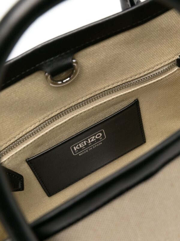 23144252_53614656_1000.jpg Kenzo logo-patch tote bag