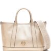 23162599_53482504_1000.jpg Michael Kors small Luisa metallic-leather tote bag
