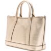 23162599_53482507_1000.jpg Michael Kors small Luisa metallic-leather tote bag