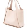 Stella McCartney Logo Grainy Alter Mat tote bag