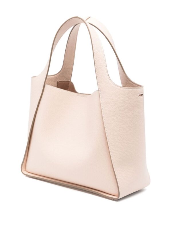 Stella McCartney Logo Grainy Alter Mat tote bag