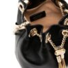 Jimmy Choo nappa leather mini bucket bag