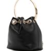 Jimmy Choo nappa leather mini bucket bag