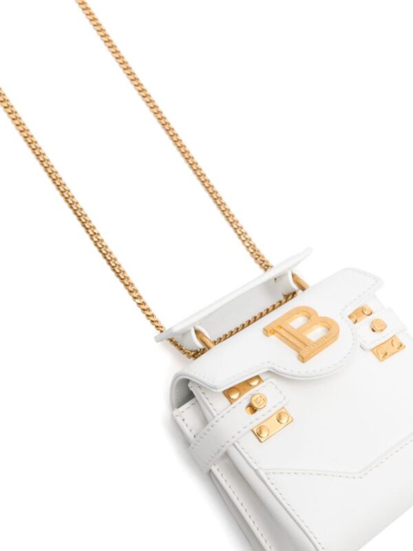 23243299_53611287_1000.jpg Balmain mini B-Buzz leather tote bag