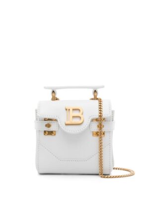 23243299_53629392_1000.jpg Balmain mini B-Buzz leather tote bag