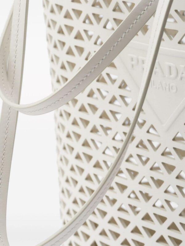 23245228_53296098_1000.jpg Prada logo-perforated leather tote bag