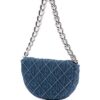 Tory Burch mini Fleming denim crossbody bag
