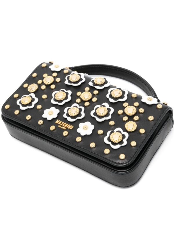 23286961_53453938_1000.jpg Moschino floral-appliqué mini bag