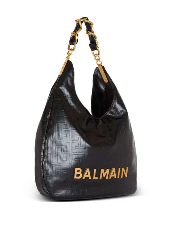 Balmain 1945 leather shoulder bag