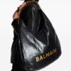 Balmain 1945 leather shoulder bag