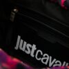 23345600_53619162_1000.jpg Just Cavalli logo-embossed tote bag