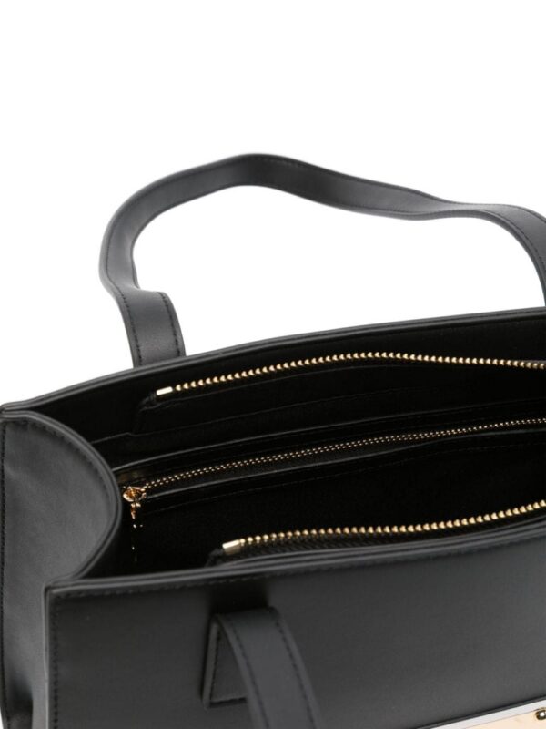 23352544_53441610_1000.jpg Love Moschino logo-plaque tote bag