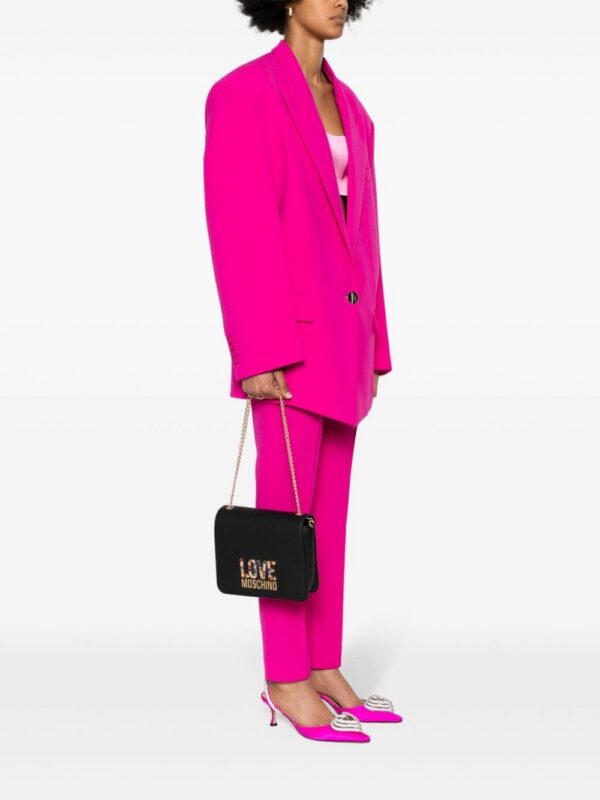 23357843_53445632_1000.jpg Love Moschino logo-lettering shoulder bag