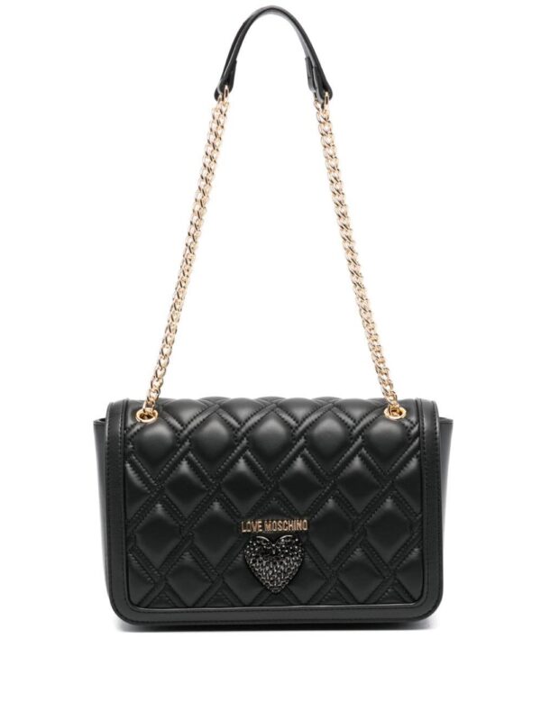 23358057_53441801_1000.jpg Love Moschino heart-plaque cross body bag