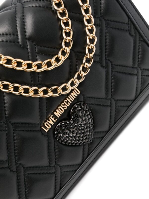 23358057_53441804_1000.jpg Love Moschino heart-plaque cross body bag