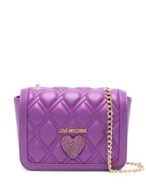 Love Moschino logo-lettering cross body bag
