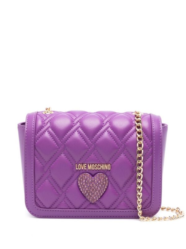 23358071_53441325_1000.jpg Love Moschino logo-lettering cross body bag