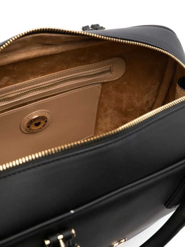 Love Moschino logo-plaque tote bag
