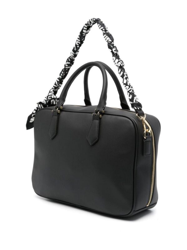 Love Moschino logo-plaque tote bag