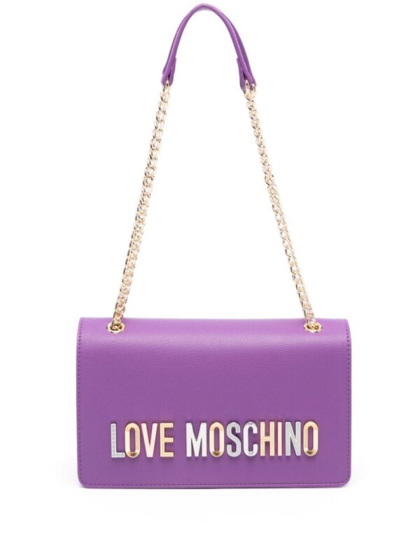 23359788_53442677_1000.jpg Love Moschino logo-lettering cross body bag