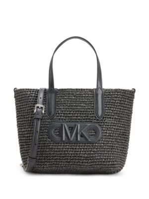 23367973_53982683_1000.jpg Michael Kors small Eliza straw tote bag