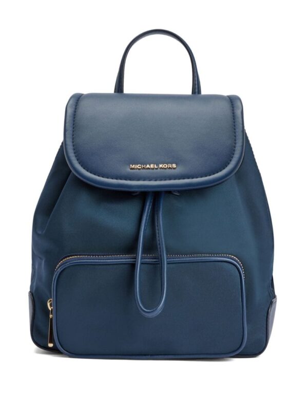 23368661_53729326_1000.jpg Michael Kors logo-plaque midnight blue backpack