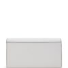 Michael Kors logo-plaque leather clutch bag