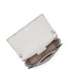Michael Kors logo-plaque leather clutch bag