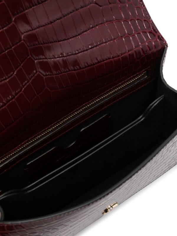 Alexander McQueen Jewelled leather satchel bag