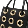 Moschino ring-hardware mini bag
