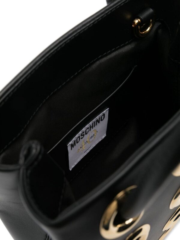 Moschino ring-hardware mini bag