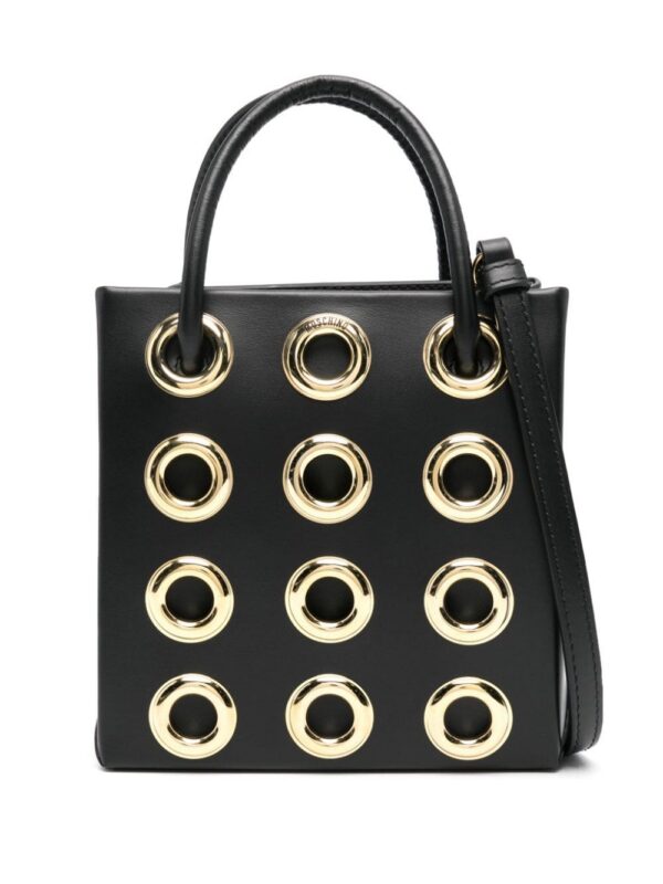 Moschino ring-hardware mini bag