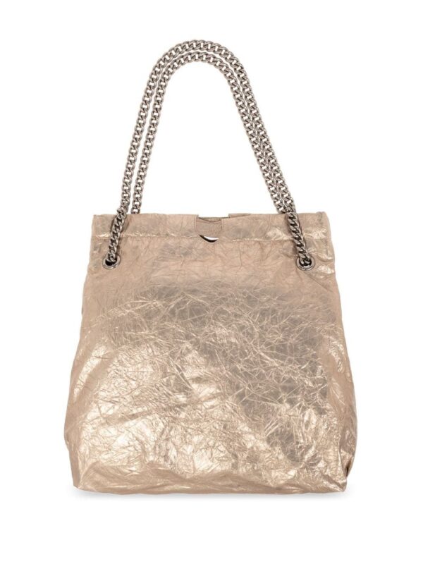 23390173_53501520_1000.jpg Balenciaga Crush metallic tote bag