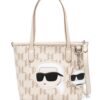 23443898_53575335_1000.jpg Karl Lagerfeld small K/Ikonik 2.0 tote bag