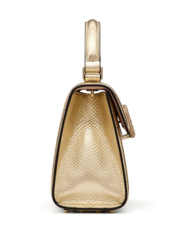 Valentino Garavani mini VSling metallic tote bag