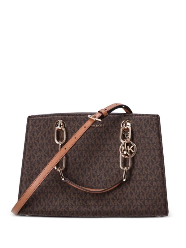 23448718_53404845_1000.jpg Michael Kors monogram pattern chain two-way tote bag