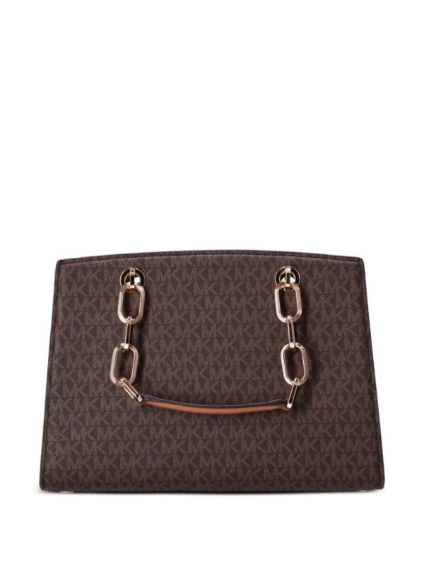 23448718_53404853_1000.jpg Michael Kors monogram pattern chain two-way tote bag