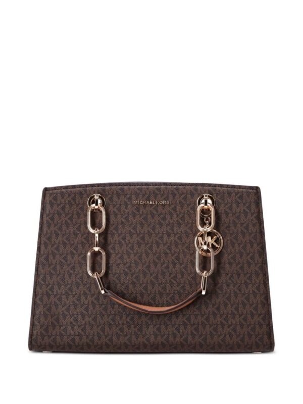 23448718_53404856_1000.jpg Michael Kors monogram pattern chain two-way tote bag